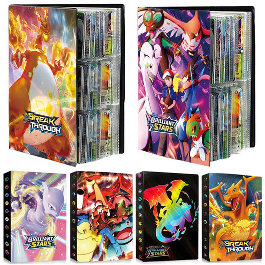 Trading cards collectors albums pokemon design