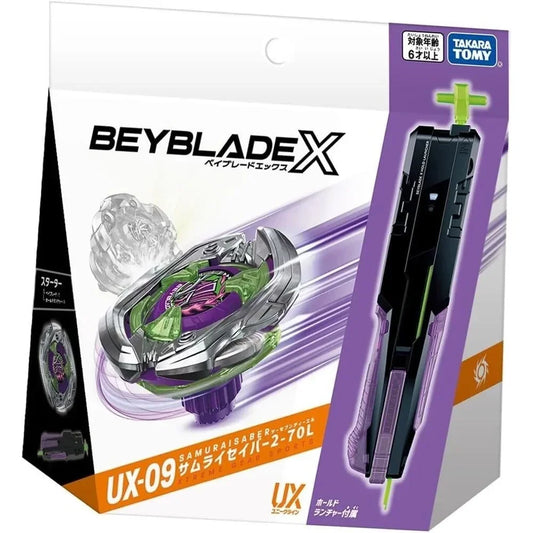 Beyblade X Starter UX-09 Samurai Saber 2-70L