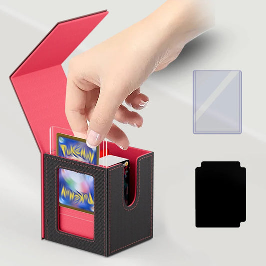 Magnetic Deck Box with window for trading cards